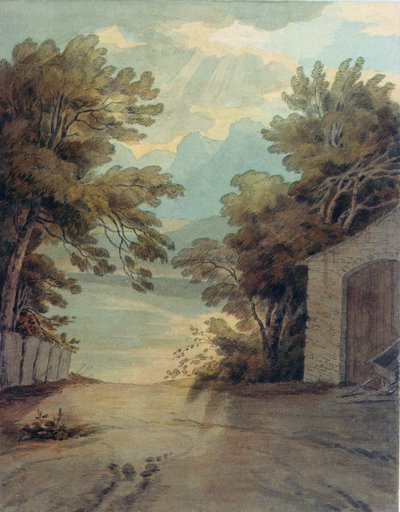 Ein unterirdischer Gang zum Steinbruch in Liverpool von John White Abbott